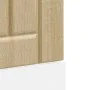 Panel para lavavajillas Lucca madera contrachapada roble sonoma by , Kitchen cabinets - Ref: Foro24-853890, Price: 26,04 €, D...