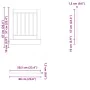 Panel lavavajillas Lucca madera contrachapada blanco brillante de , Armarios de cocina - Ref: Foro24-853899, Precio: 40,08 €,...
