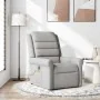 Sillón de masaje reclinable de tela gris nube by , Armchairs - Ref: Foro24-4015655, Price: 190,85 €, Discount: %