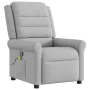 Sillón de masaje reclinable de tela gris nube by , Armchairs - Ref: Foro24-4015655, Price: 190,85 €, Discount: %