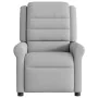 Sillón de masaje reclinable de tela gris nube by , Armchairs - Ref: Foro24-4015655, Price: 190,85 €, Discount: %