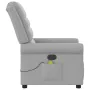 Sillón de masaje reclinable de tela gris nube by , Armchairs - Ref: Foro24-4015655, Price: 190,85 €, Discount: %