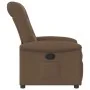 Sillón reclinable de tela marrón by , Armchairs - Ref: Foro24-4015620, Price: 188,41 €, Discount: %