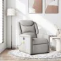 Sillón de masaje reclinable de tela gris nube by , Armchairs - Ref: Foro24-4015615, Price: 205,65 €, Discount: %