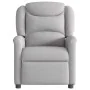 Sillón de masaje reclinable de tela gris nube by , Armchairs - Ref: Foro24-4015615, Price: 205,65 €, Discount: %