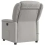 Sillón de masaje reclinable de tela gris nube by , Armchairs - Ref: Foro24-4015615, Price: 205,65 €, Discount: %