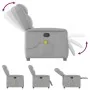 Sillón de masaje reclinable de tela gris nube by , Armchairs - Ref: Foro24-4015615, Price: 205,65 €, Discount: %