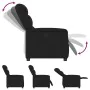 Sillón reclinable de tela negro by , Armchairs - Ref: Foro24-4015598, Price: 189,01 €, Discount: %