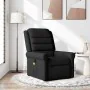 Sillón reclinable de masaje de tela negro by , Armchairs - Ref: Foro24-4015648, Price: 223,22 €, Discount: %