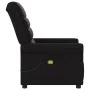 Sillón reclinable de masaje de tela negro by , Armchairs - Ref: Foro24-4015648, Price: 223,22 €, Discount: %