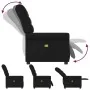 Sillón reclinable de masaje de tela negro by , Armchairs - Ref: Foro24-4015648, Price: 223,22 €, Discount: %