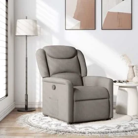 Sillón reclinable de tela gris taupe von , Sessel - Ref: Foro24-4015603, Preis: 202,47 €, Rabatt: %