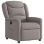 Sillón reclinable de tela gris taupe by , Armchairs - Ref: Foro24-4015603, Price: 202,47 €, Discount: %