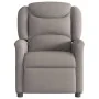 Sillón reclinable de tela gris taupe by , Armchairs - Ref: Foro24-4015603, Price: 202,47 €, Discount: %
