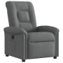 Sillón reclinable de tela gris oscuro de , Sillones - Ref: Foro24-4015617, Precio: 193,78 €, Descuento: %