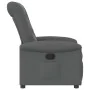 Sillón reclinable de tela gris oscuro de , Sillones - Ref: Foro24-4015617, Precio: 193,78 €, Descuento: %