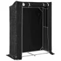 Leñero con protector de lluvia 150x60x200 cm acero galvanizado von , Brennholztaschen und -halter - Ref: Foro24-4104953, Prei...
