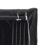 Leñero cubierta lluvia 200,5x100,5x110,5 cm acero galvanizado by , Firewood bags and holders - Ref: Foro24-4104947, Price: 10...