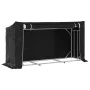 Leñero cubierta lluvia 200,5x60,5x110,5 cm acero galvanizado von , Brennholztaschen und -halter - Ref: Foro24-4104945, Preis:...