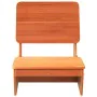 Sillas de jardín 2 uds marrón cera 60x64x70,5 cm von , Gartenstühle - Ref: Foro24-859314, Preis: 136,83 €, Rabatt: %