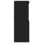 Aparador negro 81x37x100 cm madera de ingeniería by , Lockers and storage cabinets - Ref: Foro24-3318618, Price: 136,80 €, Di...