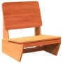 Silla de jardín madera maciza de pino marrón cera 60x64x70,5 cm de , Sillas de jardín - Ref: Foro24-859309, Precio: 77,75 €, ...
