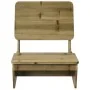 Sillas de jardín 2 uds 60x64x70,5 cm madera de pino impregnada von , Gartenstühle - Ref: Foro24-859316, Preis: 136,29 €, Raba...