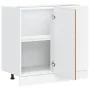 Mueble bajo para fregadero madera de ingeniería roble artesanal de , Armarios de cocina - Ref: Foro24-854297, Precio: 76,50 €...