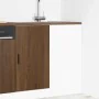 Mueble bajo para fregadero de madera de ingeniería roble marrón von , Küchenschränke - Ref: Foro24-854295, Preis: 76,17 €, Ra...