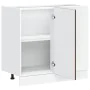 Mueble bajo para fregadero de madera de ingeniería roble marrón von , Küchenschränke - Ref: Foro24-854295, Preis: 76,17 €, Ra...