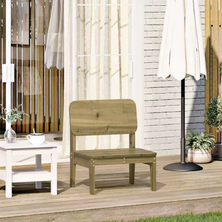 Silla de jardín madera de pino impregnada 60x52,5x72 cm de , Sillas de jardín - Ref: Foro24-859321, Precio: 65,84 €, Descuent...