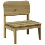 Silla de jardín madera de pino impregnada 60x52,5x72 cm de , Sillas de jardín - Ref: Foro24-859321, Precio: 65,84 €, Descuent...