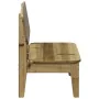 Silla de jardín madera de pino impregnada 60x52,5x72 cm de , Sillas de jardín - Ref: Foro24-859321, Precio: 65,84 €, Descuent...