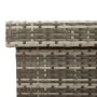 Caja almacenaje jardín ruedas ratán sintético gris 160x55x75 cm von , Aufbewahrungsboxen für den Außenbereich - Ref: Foro24-4...