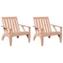 Sillas Adirondack de jardín douglas 2 unidades 75x77x77 cm de , Sillas de jardín - Ref: Foro24-859335, Precio: 134,44 €, Desc...