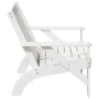 Silla adirondack de jardín madera maciza pino blanco 75x77x77cm von , Gartenstühle - Ref: Foro24-859328, Preis: 82,18 €, Raba...