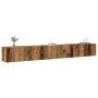 Conjunto de mueble de TV 3 piezas montado la pared madera vieja de , Muebles TV - Ref: Foro24-3329203, Precio: 114,68 €, Desc...