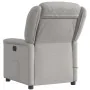 Sillón reclinable de masaje eléctrico tela gris nube de , Sillones - Ref: Foro24-3303193, Precio: 256,71 €, Descuento: %