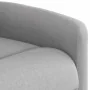 Sillón reclinable de masaje eléctrico tela gris nube de , Sillones - Ref: Foro24-3303193, Precio: 256,71 €, Descuento: %