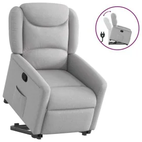 Sillón reclinable elevable de tela gris nube von , Sessel - Ref: Foro24-3303203, Preis: 273,01 €, Rabatt: %