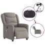 Sillón reclinable de masaje eléctrico tela gris taupe von , Sessel - Ref: Foro24-3303191, Preis: 262,22 €, Rabatt: %