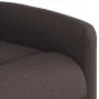 Sillón reclinable eléctrico tela marrón oscuro de , Sillones - Ref: Foro24-3303179, Precio: 243,75 €, Descuento: %