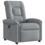 Sillón reclinable eléctrico tela gris claro by , Armchairs - Ref: Foro24-3303234, Price: 238,76 €, Discount: %