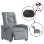 Sillón reclinable eléctrico tela gris claro by , Armchairs - Ref: Foro24-3303234, Price: 238,76 €, Discount: %