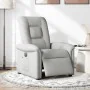 Sillón reclinable eléctrico de tela gris nube de , Sillones - Ref: Foro24-3303243, Precio: 246,28 €, Descuento: %