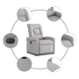 Sillón reclinable eléctrico de tela gris nube de , Sillones - Ref: Foro24-3303243, Precio: 246,28 €, Descuento: %