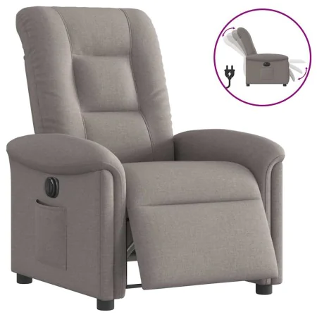 Sillón reclinable eléctrico tela gris taupé von , Sessel - Ref: Foro24-3303241, Preis: 256,62 €, Rabatt: %