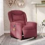 Sillón de masaje reclinable eléctrico tela rojo tinto de , Sillones - Ref: Foro24-3303187, Precio: 260,71 €, Descuento: %