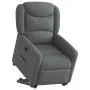 Sillón eléctrico reclinable elevable de tela gris oscuro de , Sillones - Ref: Foro24-3303215, Precio: 321,21 €, Descuento: %