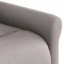 Sillón reclinable de masaje eléctrico tela gris taupe by , Armchairs - Ref: Foro24-3303371, Price: 262,61 €, Discount: %